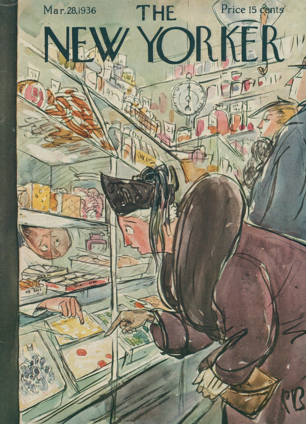 Sweet Tooth- The New Yorker  - Original Vintage Cover Art: