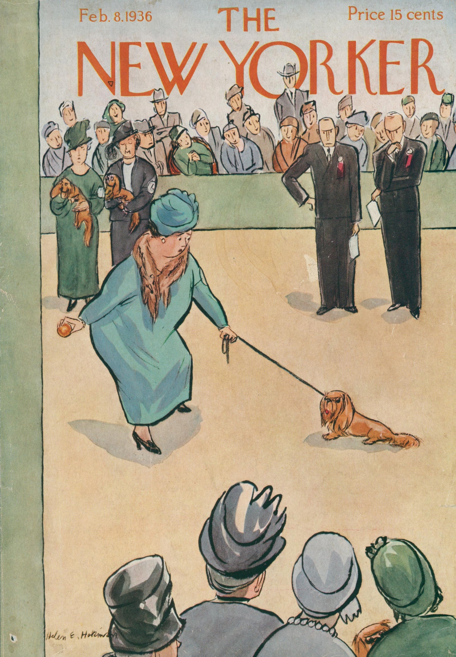 Show Dog- The New Yorker - Original Vintage Cover Art: