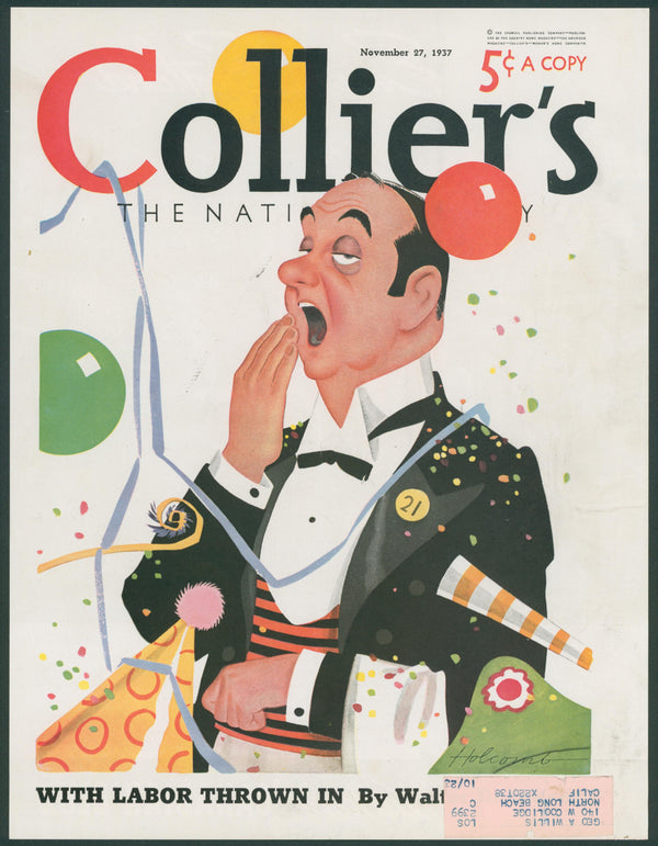 The Afterparty, Collier's Weekly - Original Vintage Cover Art: