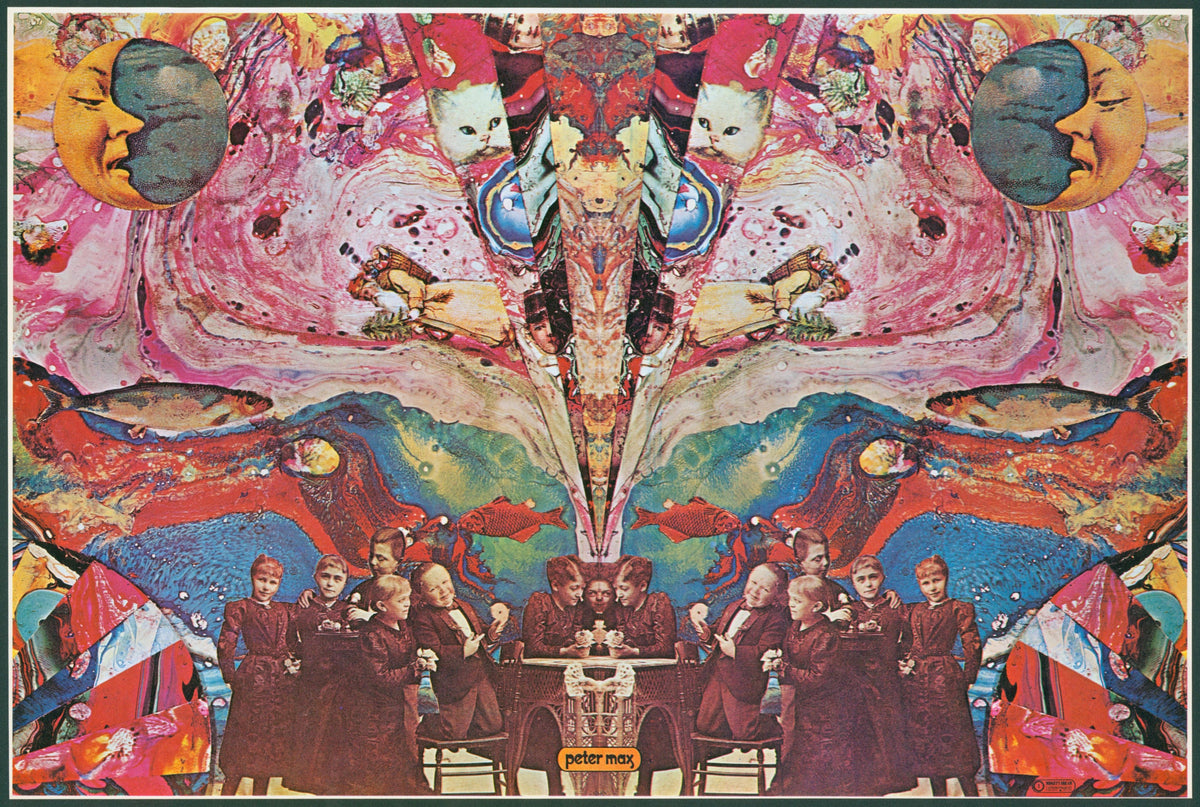Midget's Dream, Peter Max Re-Issue - Original Vintage Poster
