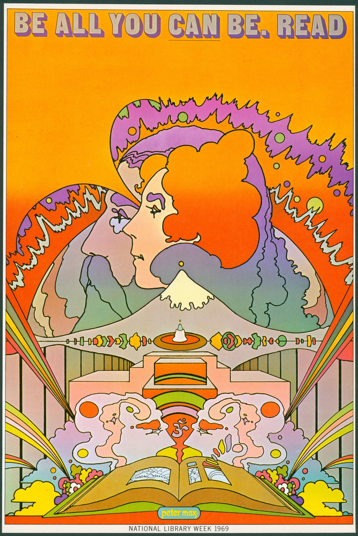 Read, Peter Max (Re-Issue) - Original Vintage Poster