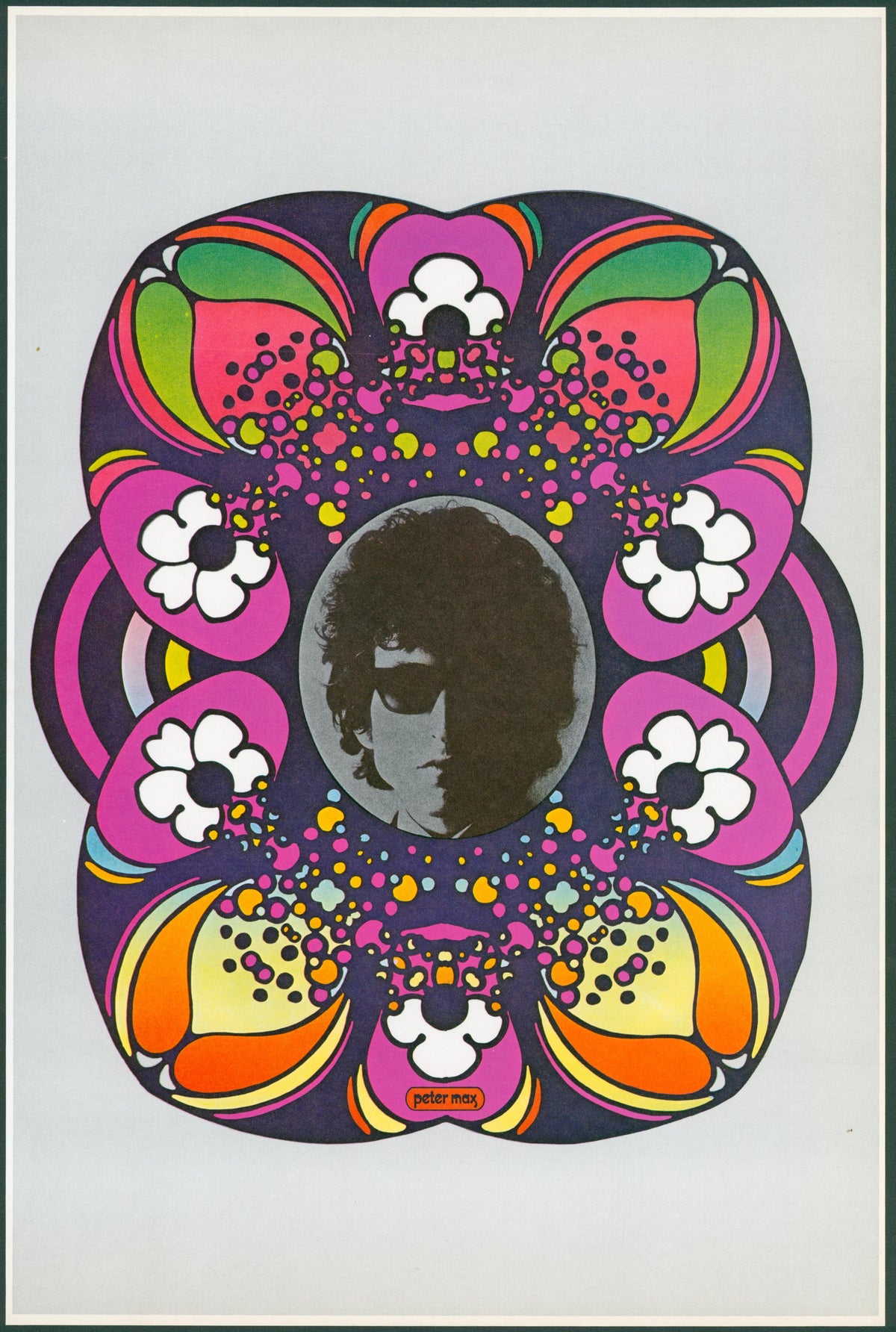 Bob Dylan, Peter Max (Re-Issue) - Original Vintage Poster