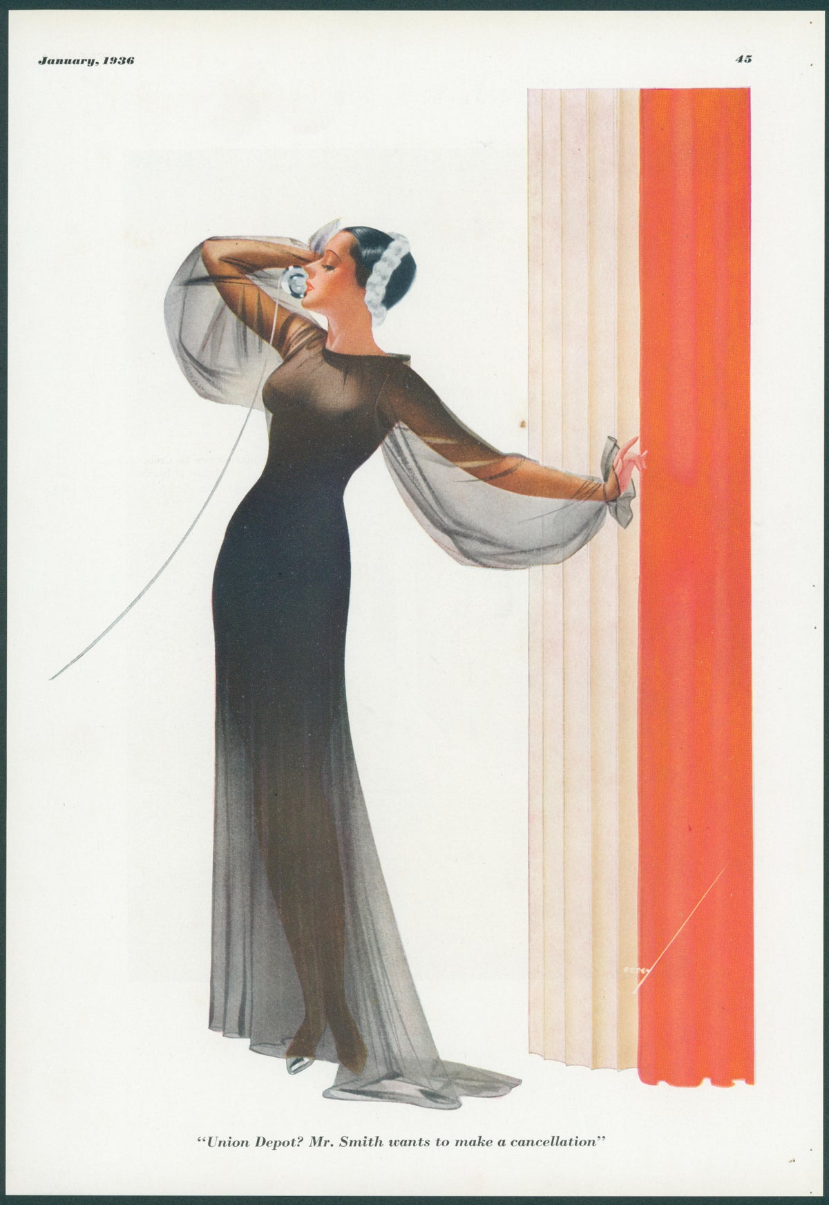 George Petty Pin-Up 58