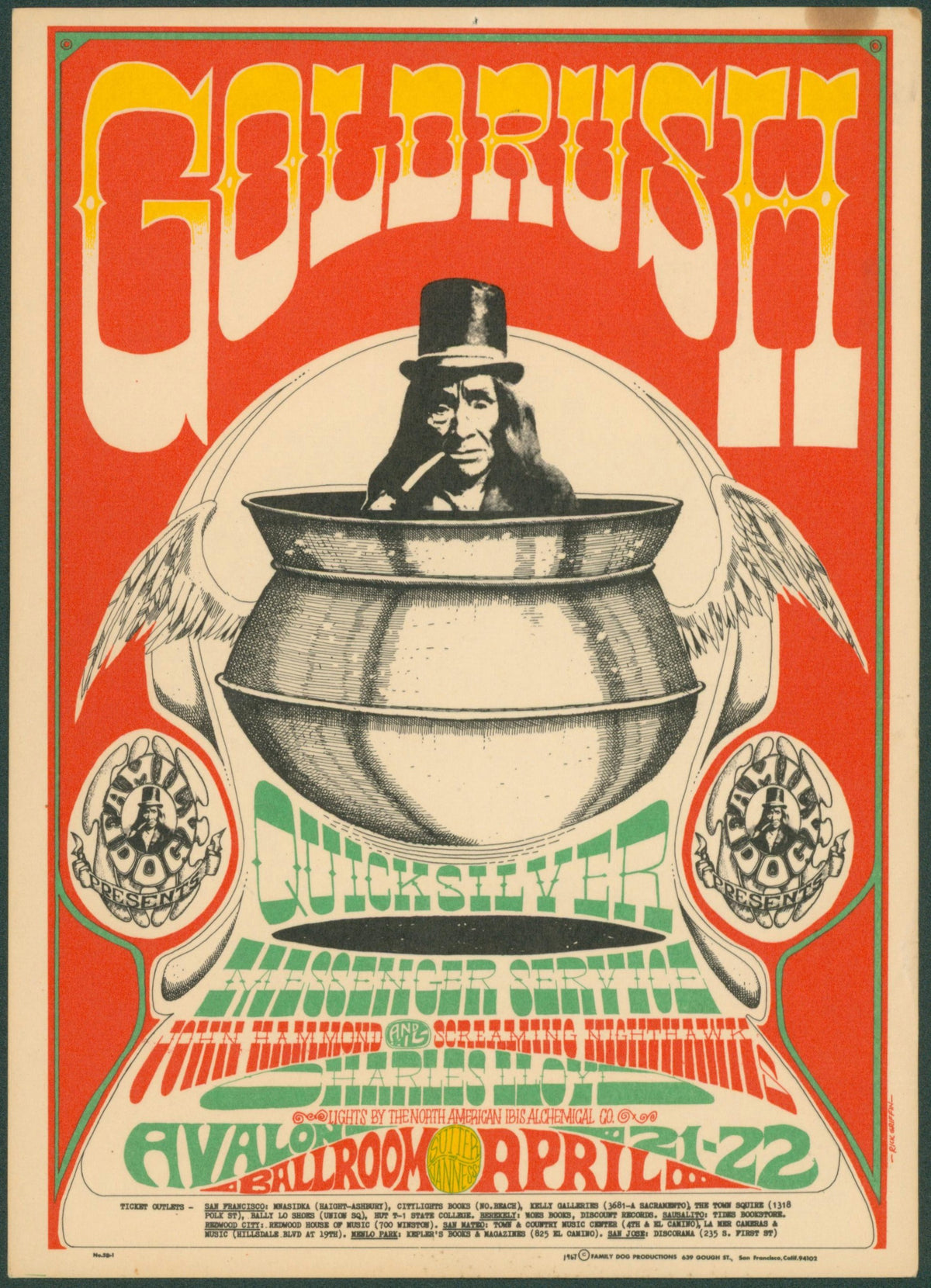 Goldrush, Postcard (FD-58-1)