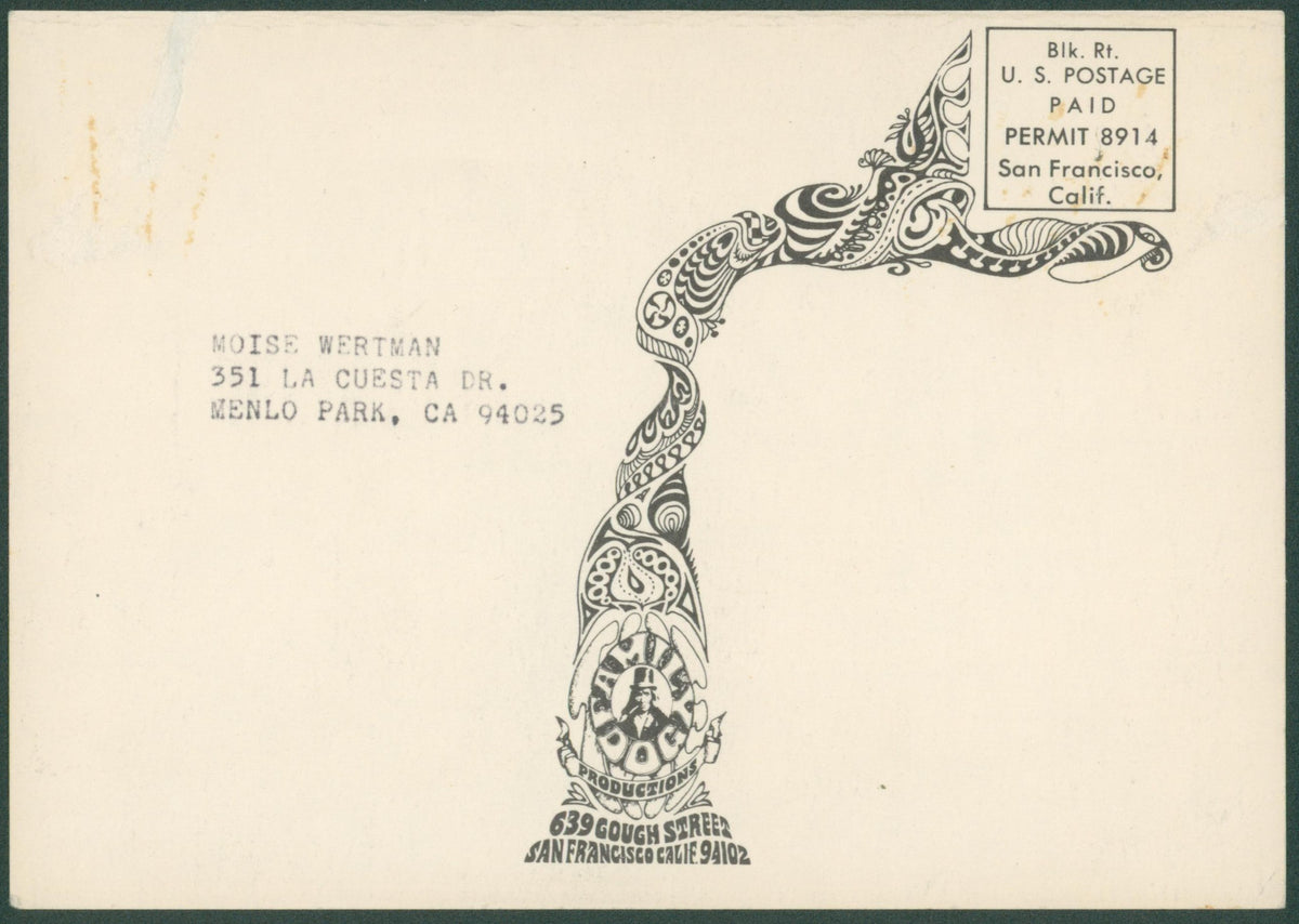 Quicksilver Messenger Service, Postcard (FD-140) - detail 1