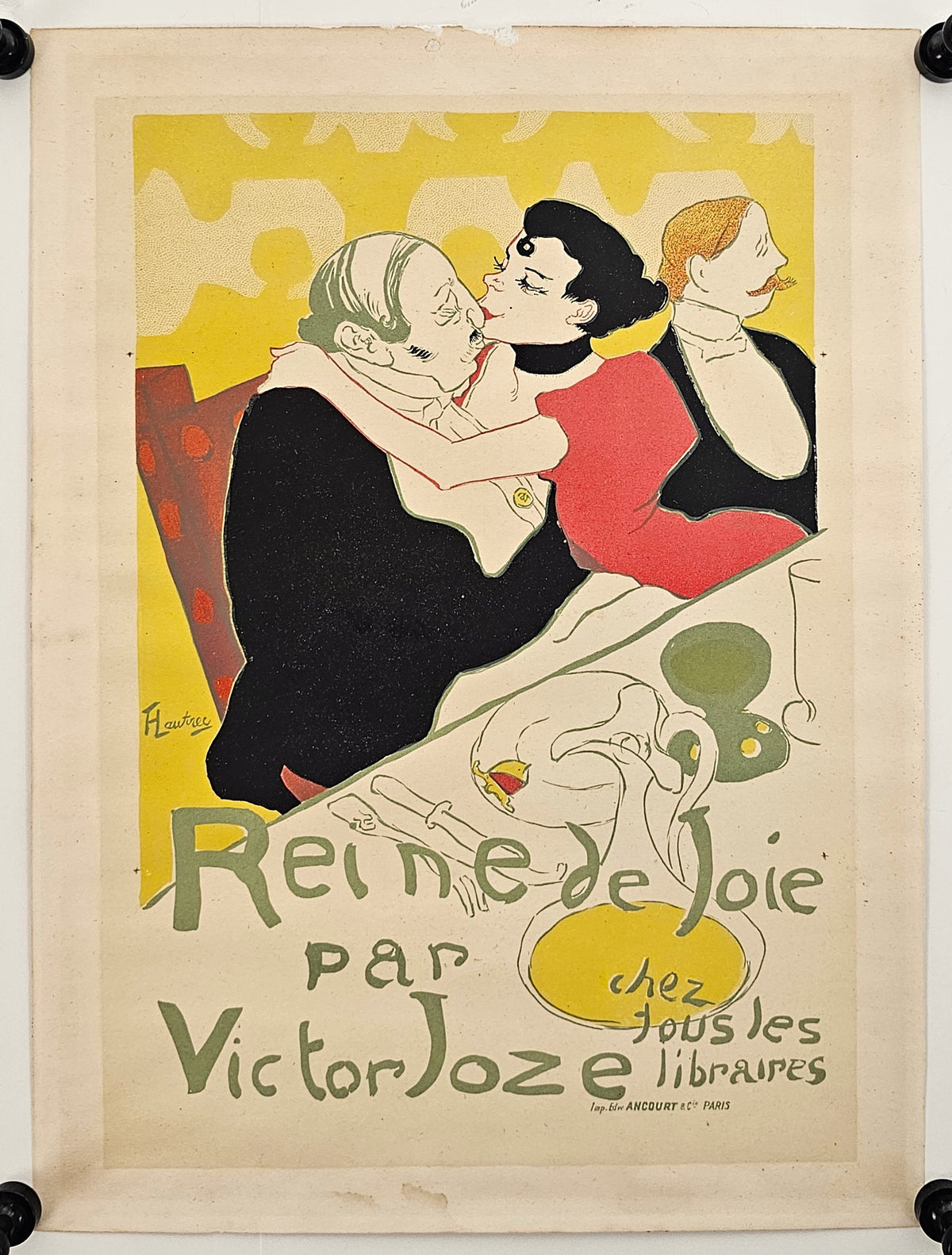 Reine de Joie, Les Maîtres de l'Affiche - Original Vintage Poster