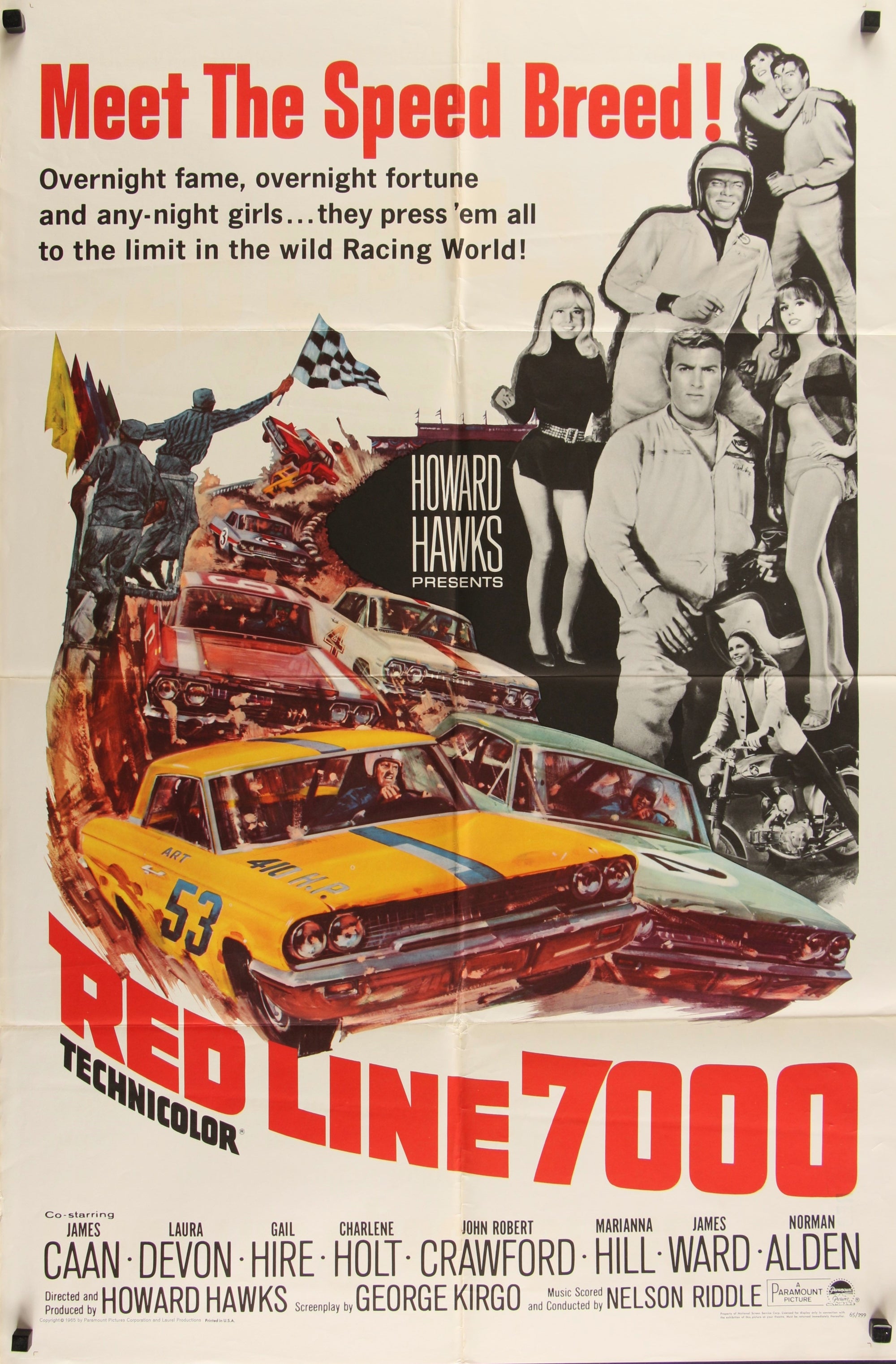 Red Line 7000 - Authentic Vintage Poster