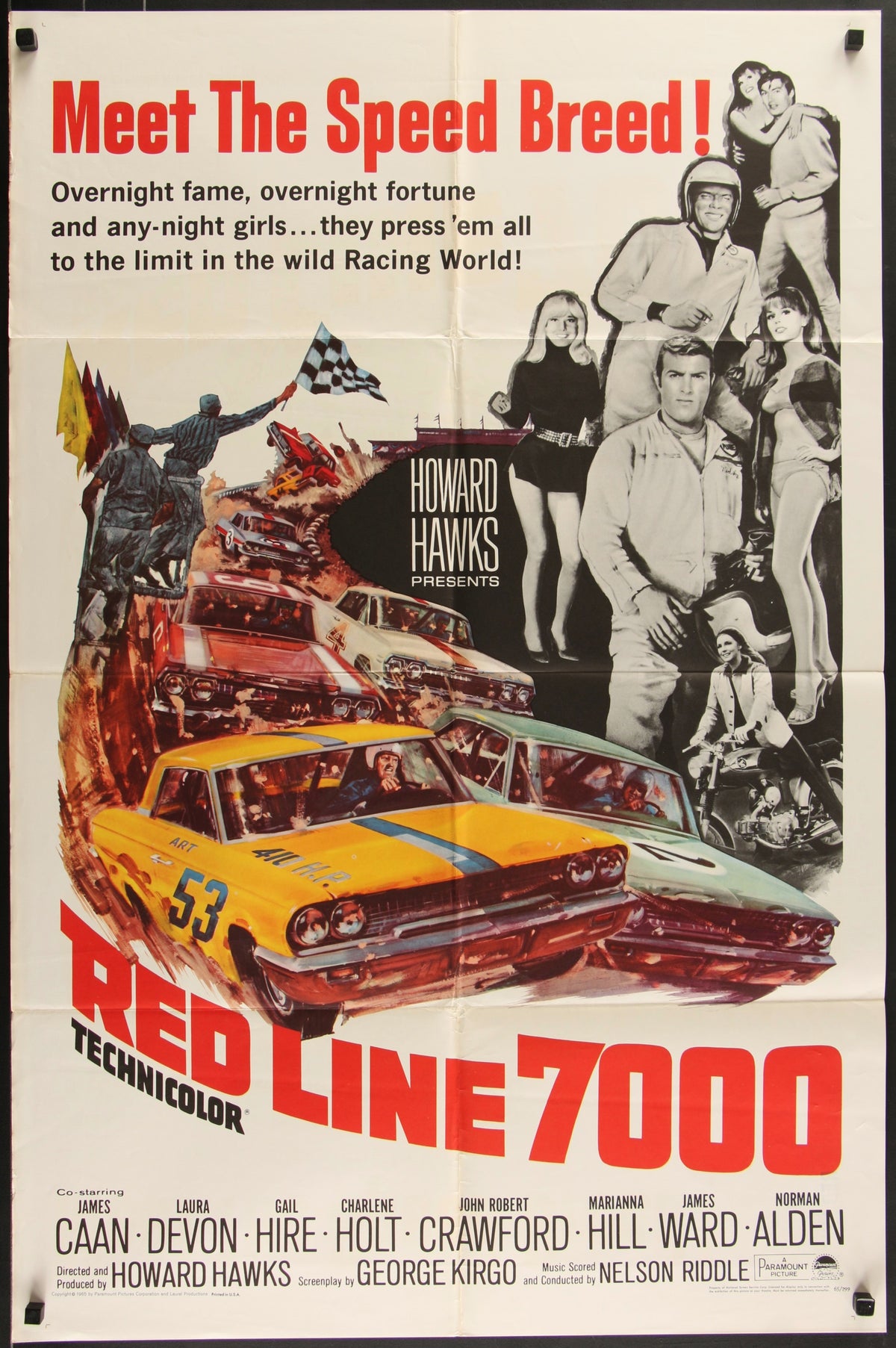 Red Line 7000 - Authentic Vintage Poster