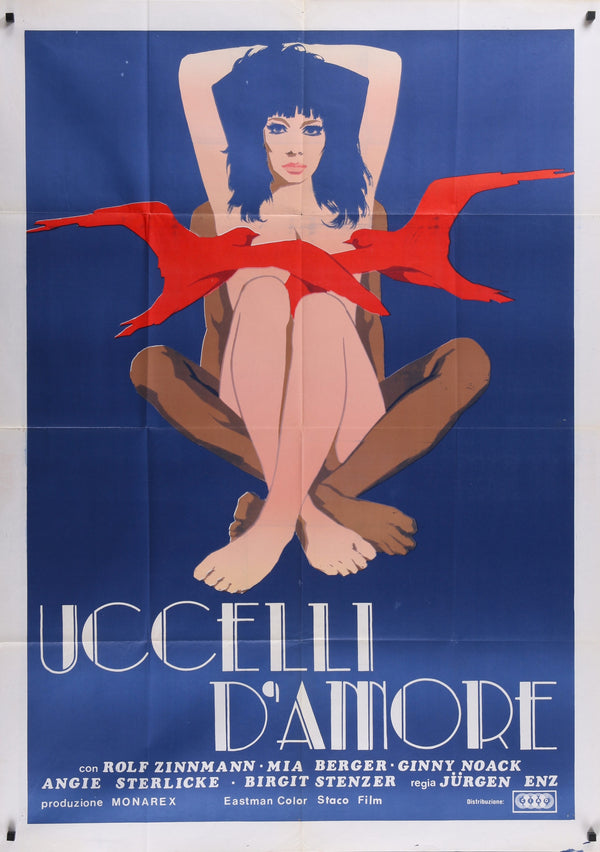 Love Birds- German Release - Authentic Vintage Poster