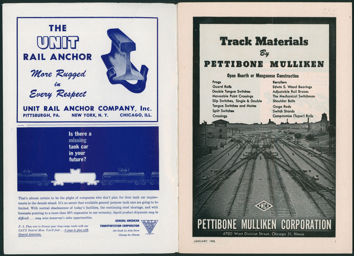 Santa Fe Railroad Magazine - Authentic Vintage Magazine/Book