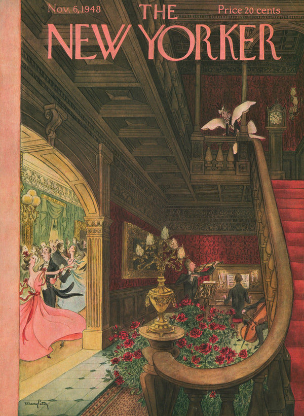 Dancing in the Ballroom- The New Yorker - Authentic Vintage Cover Art