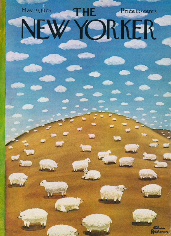 Counting Sheep- The New Yorker - Authentic Vintage Cover Art