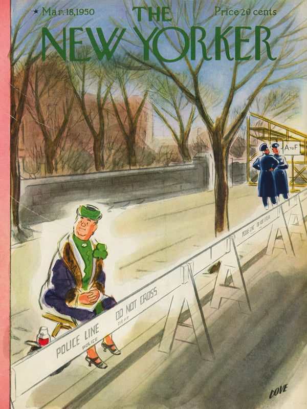 St. Paddy’s- The New Yorker - Authentic Vintage Cover Art