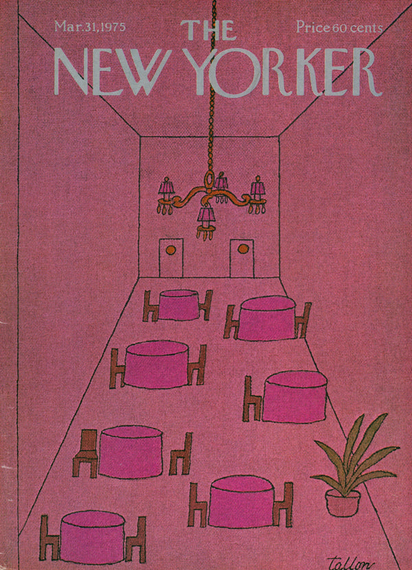 Royal Purples- The New Yorker - Authentic Vintage Cover Art