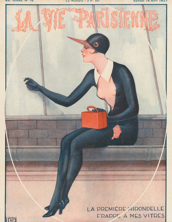 Lady Penguin- La Vie Parisienne - Authentic Vintage Cover Art