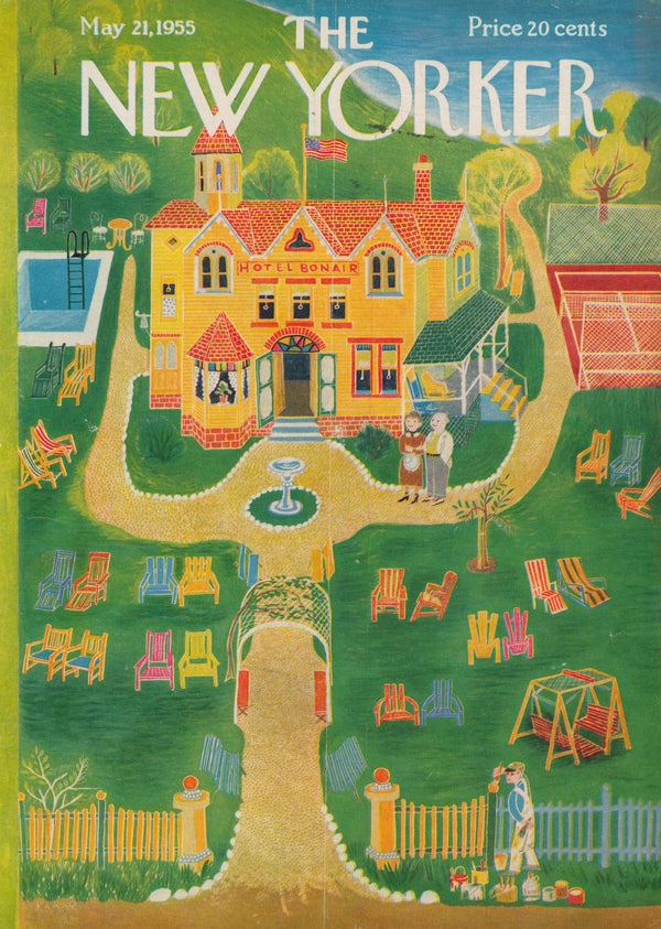 Hotel Bonair- The New Yorker - Authentic Vintage Cover Art