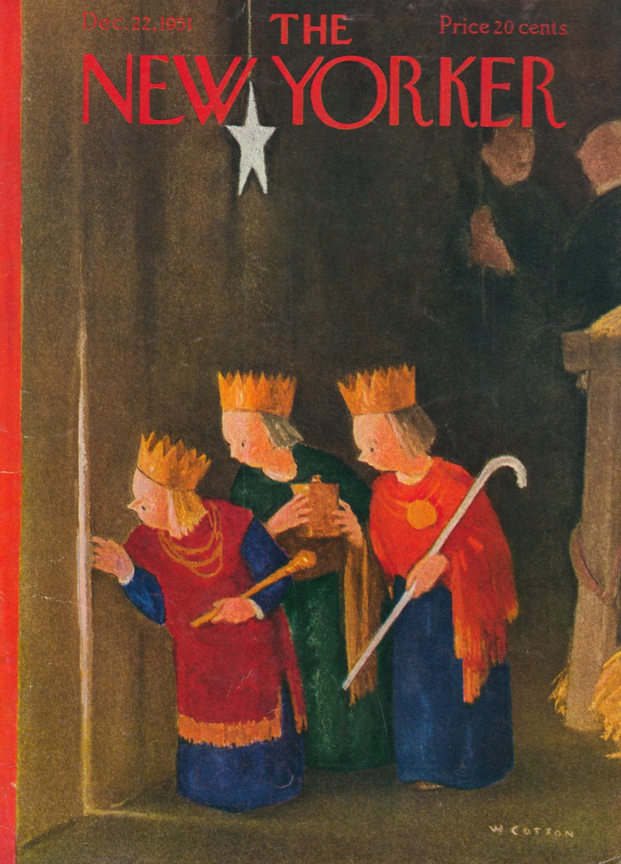 Three Kings- The New Yorkes - Authentic Vintage Antique Print