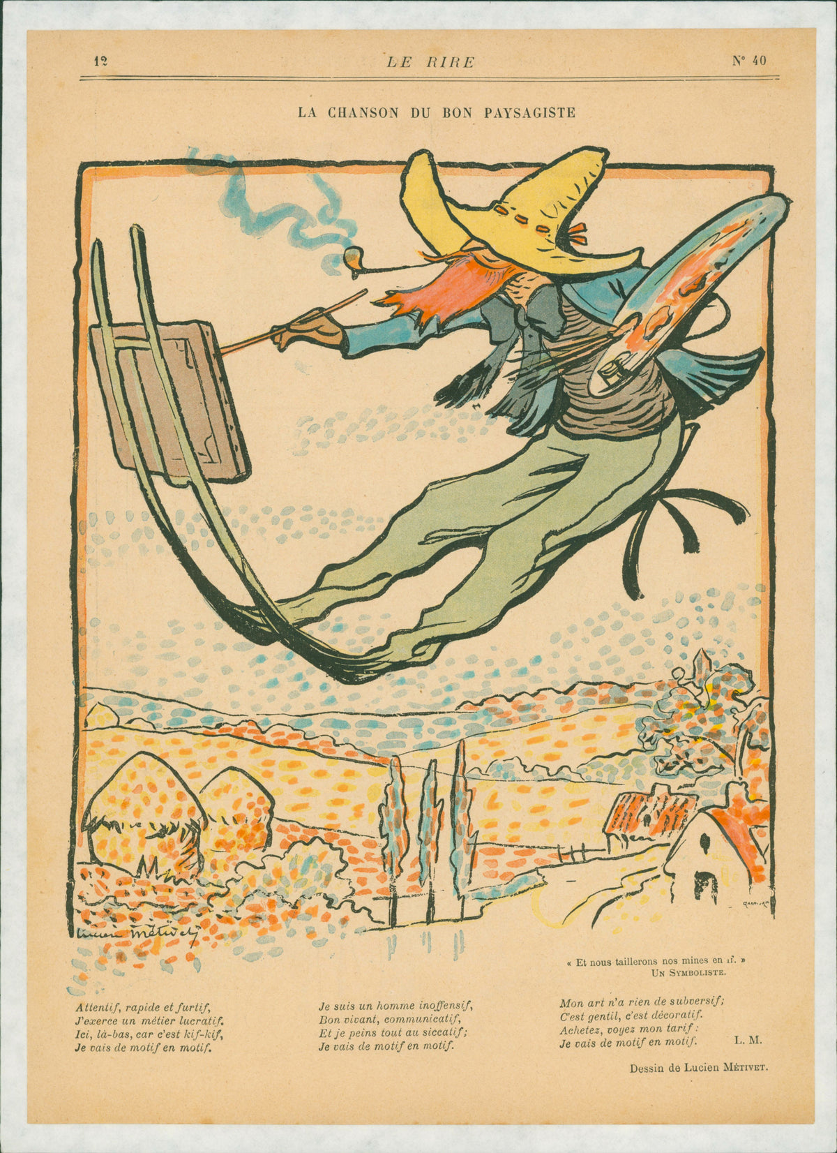 La Chanson- French Satirical Comic