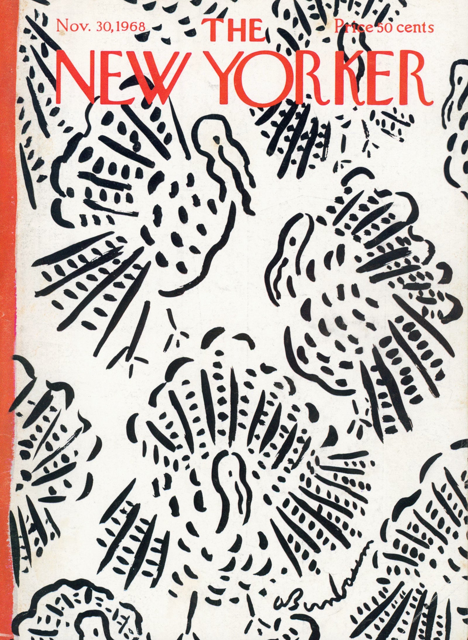 Thanksgiving- The New Yorker - Authentic Vintage Cover Art