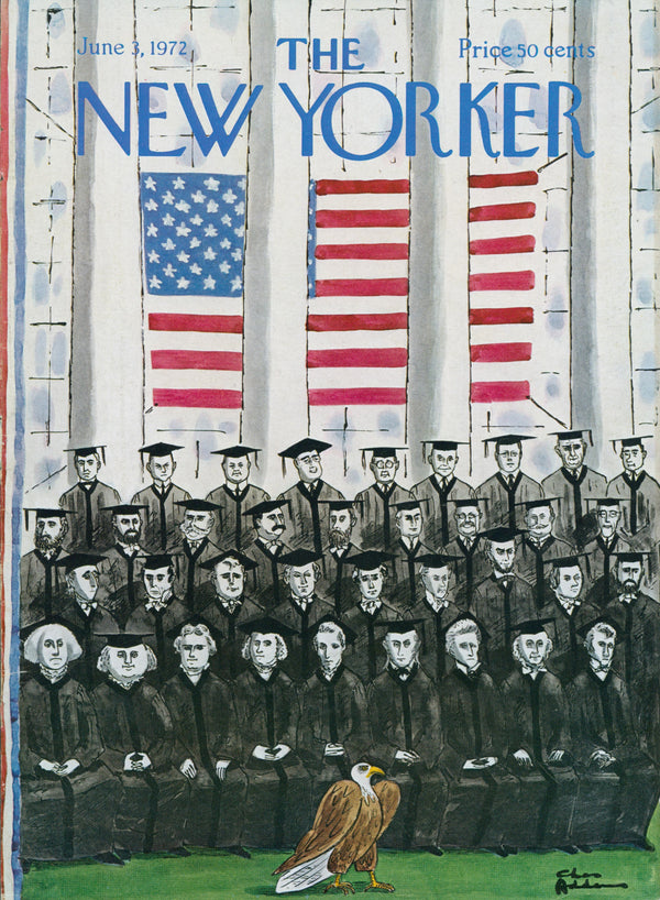 America's Future- The New Yorker - Authentic Vintage Cover Art