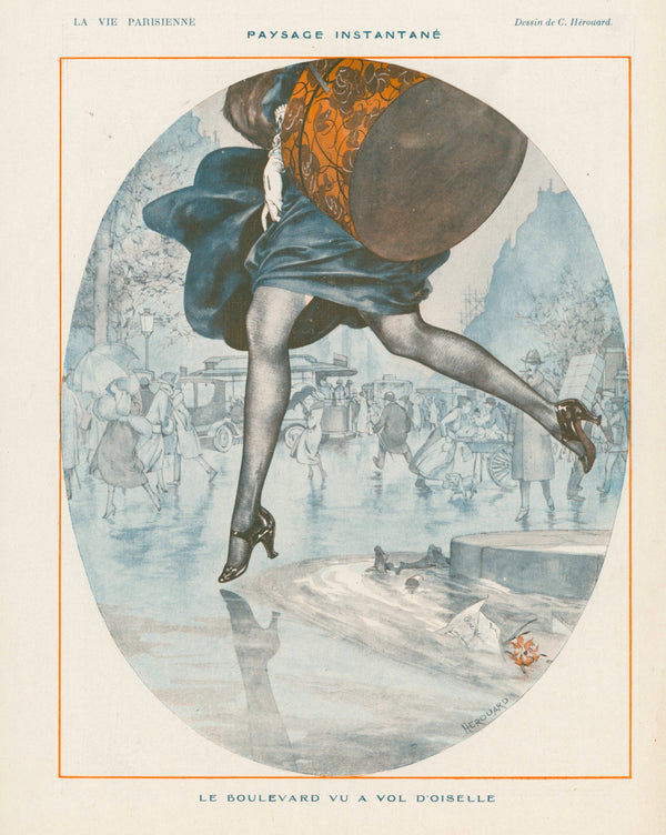 Paysage Instantané- La Vie Parisienne - Authentic Vintage Cover Art