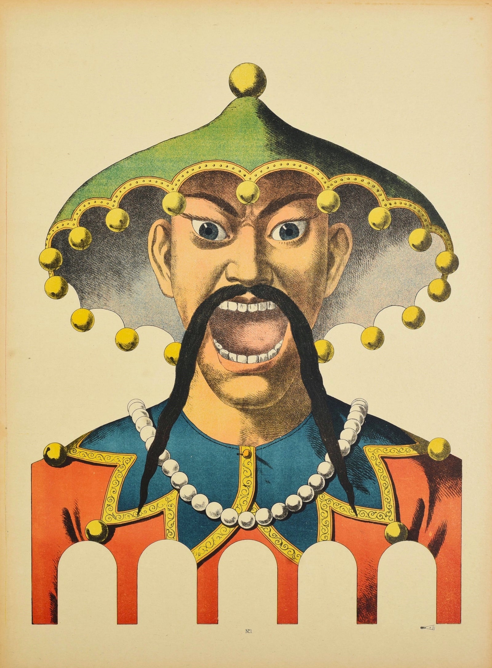 Wissembourg, Mongol N°1 - Authentic Vintage Poster