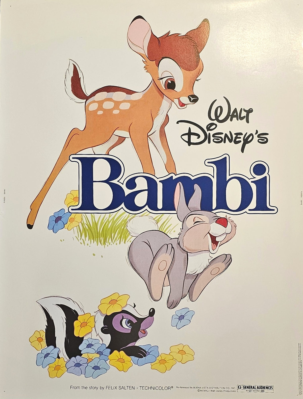 Bambi - Authentic Vintage Poster