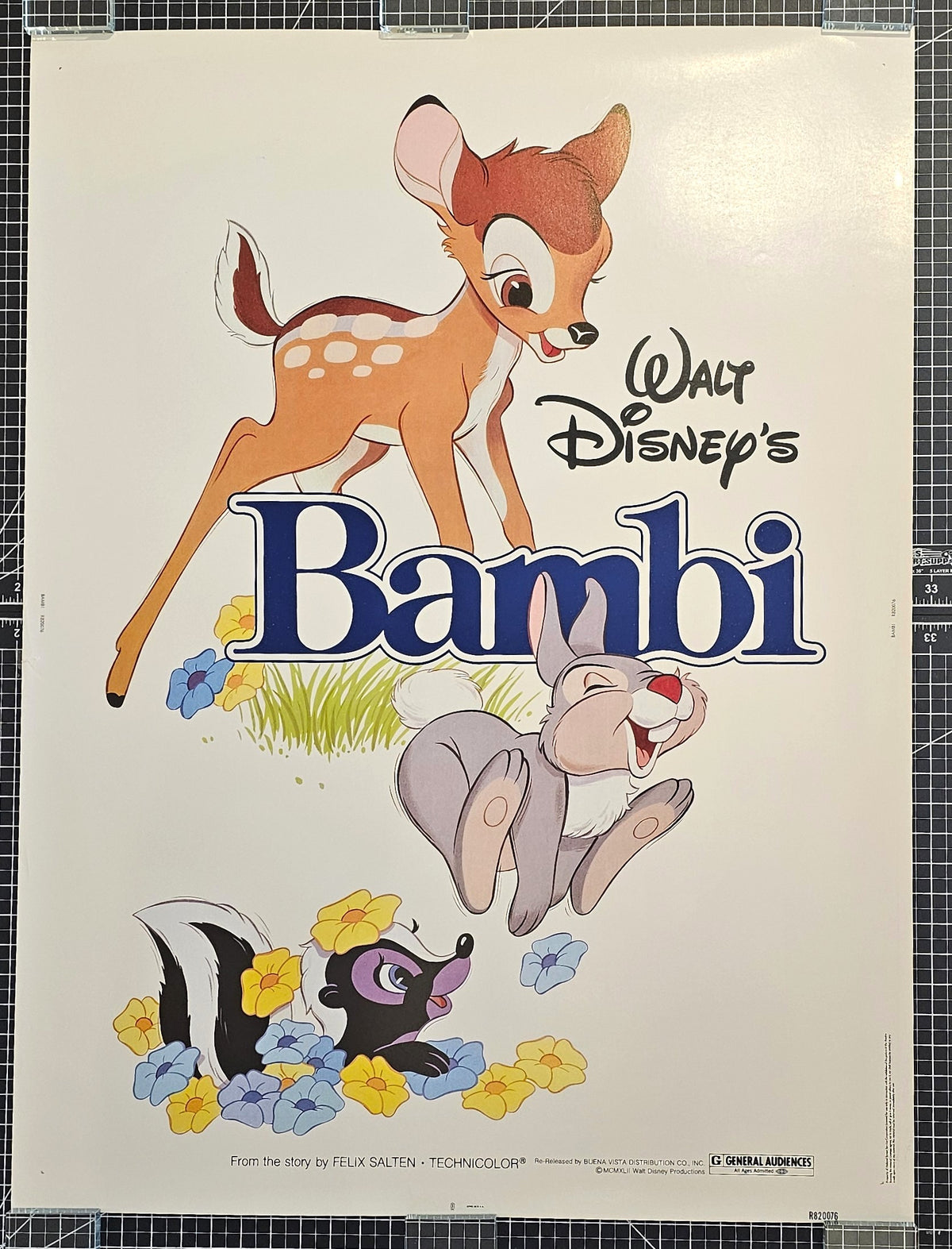 Bambi - Authentic Vintage Poster