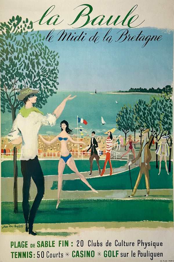 La Baule - Authentic Vintage Poster