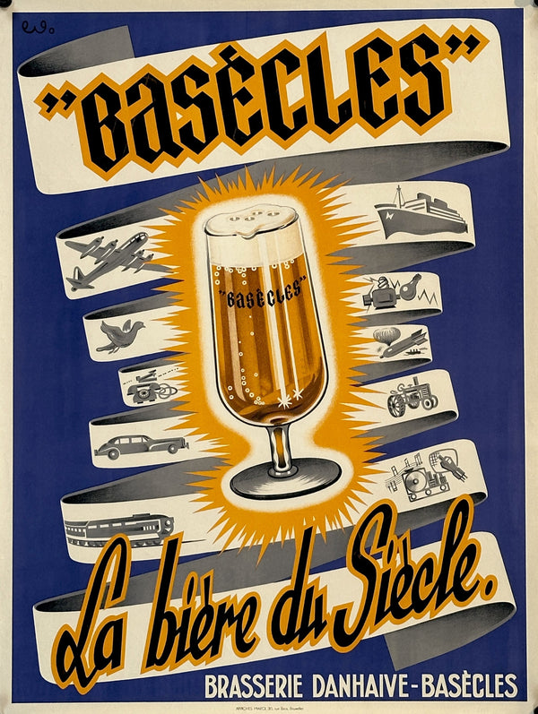 Beer of the Century - Authentic Vintage Poster