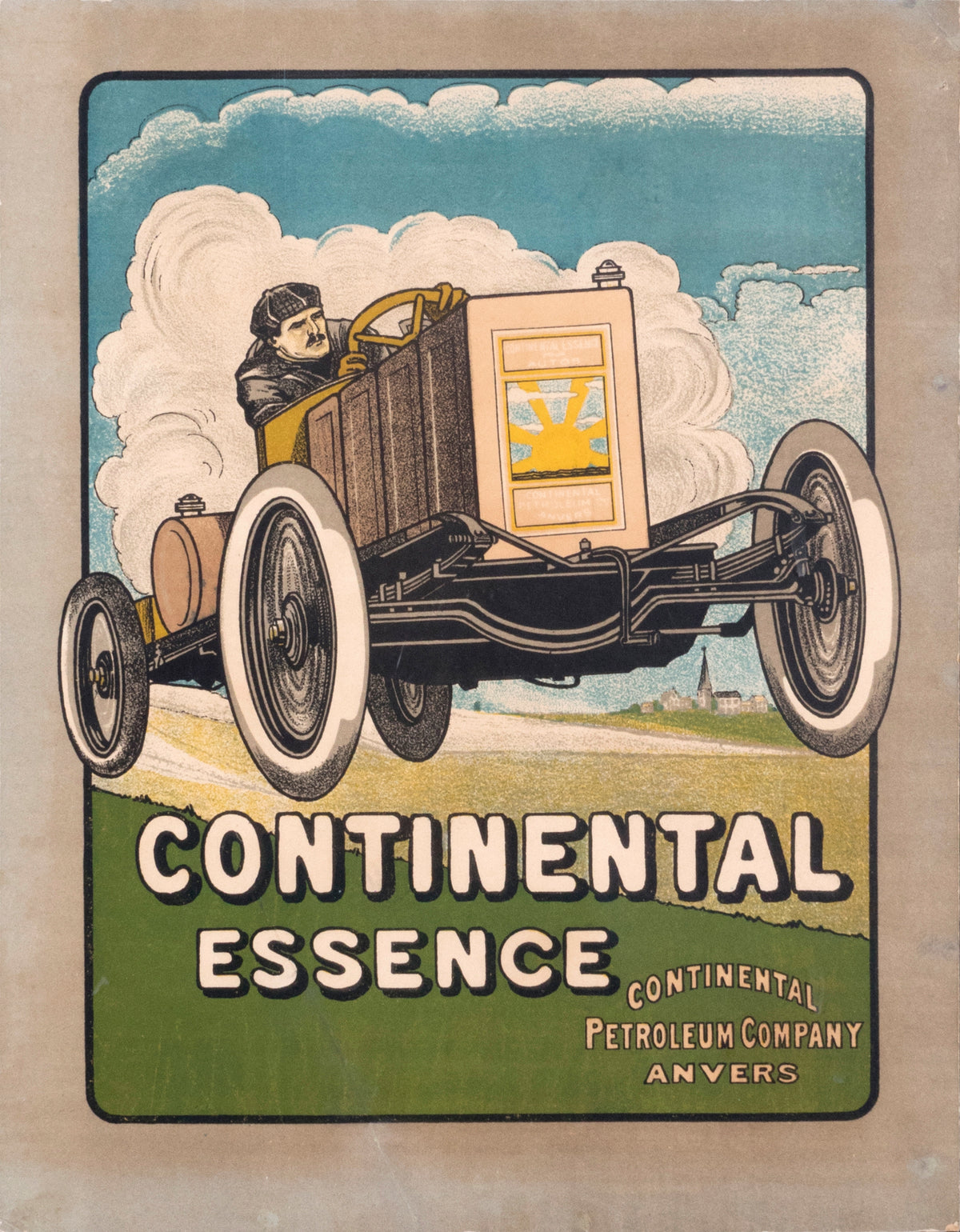 Continental Essence- Petroleum - Authentic Vintage Vintage Ad