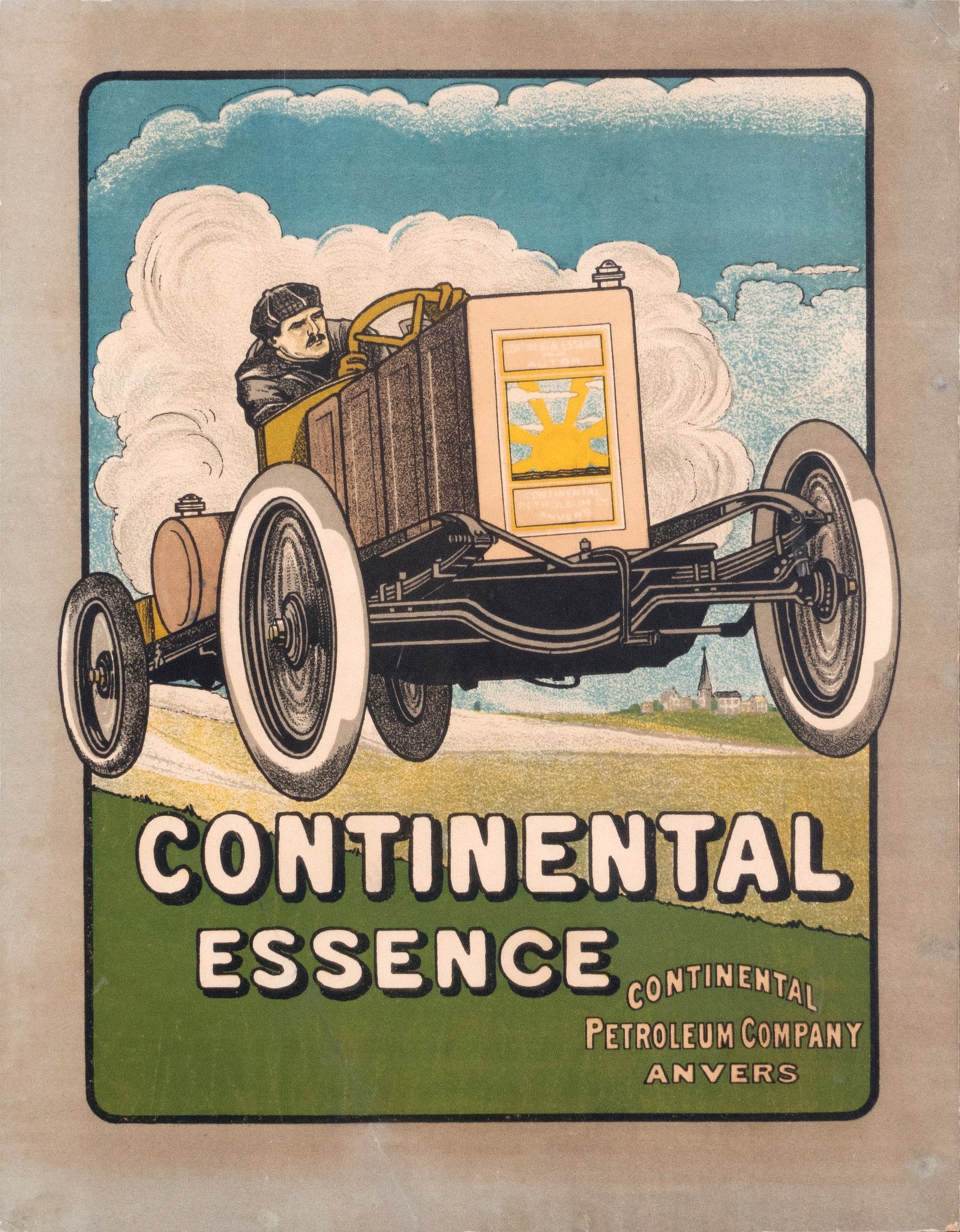 Continental Essence- Petroleum - Authentic Vintage Vintage Ad