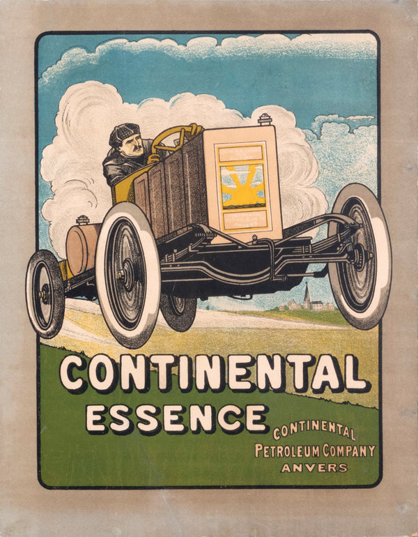 Continental Essence- Petroleum - Authentic Vintage Vintage Ad