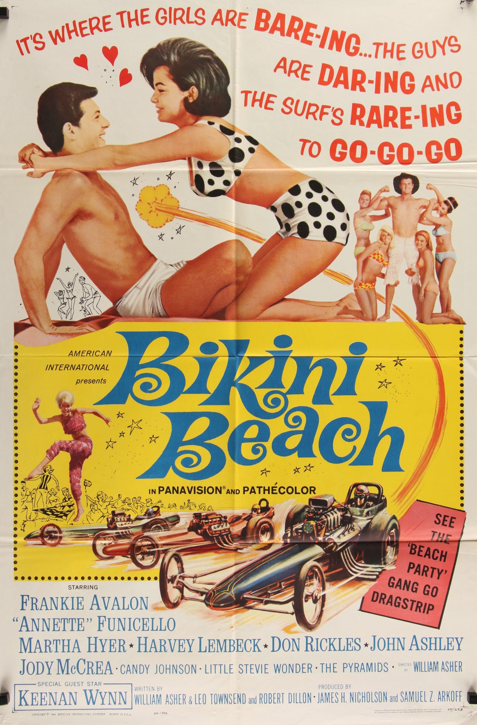 Bikini Beach - Authentic Vintage Poster