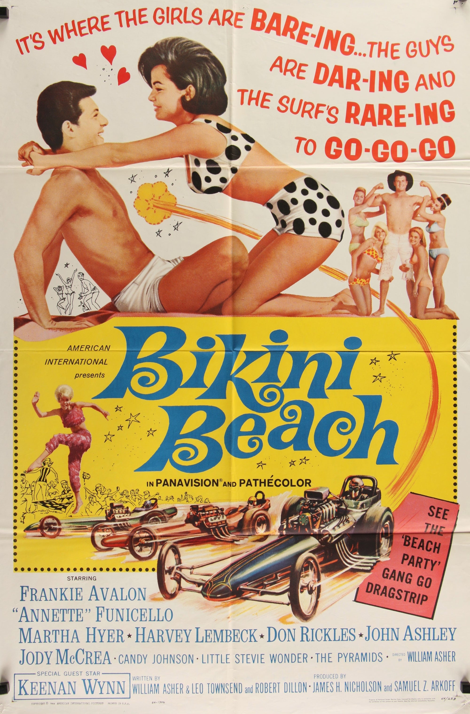 Bikini Beach - Authentic Vintage Poster