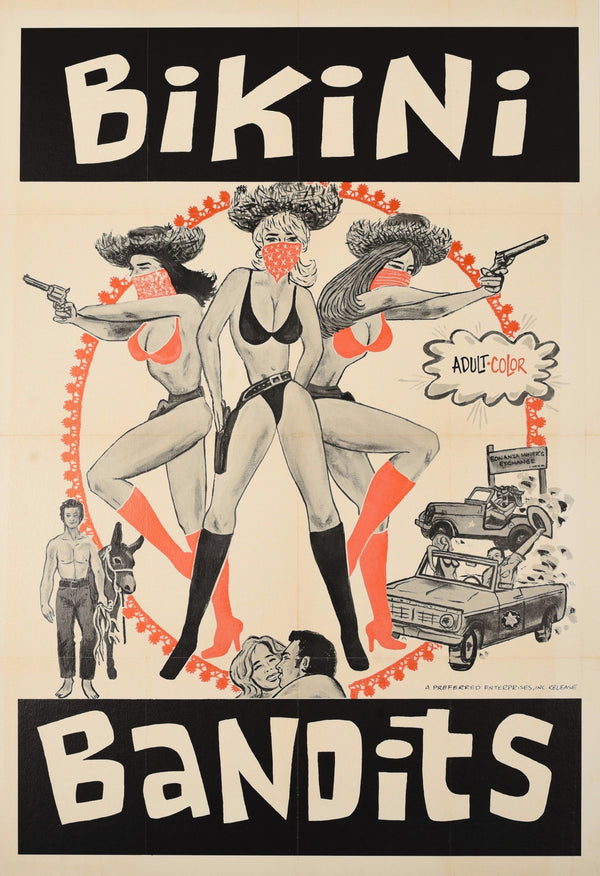 Bikini Bandits - Authentic Vintage Poster