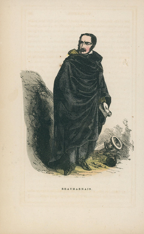 Eugène de Beauharnais- Hand Colored Engraving - Authentic Vintage Antique Print
