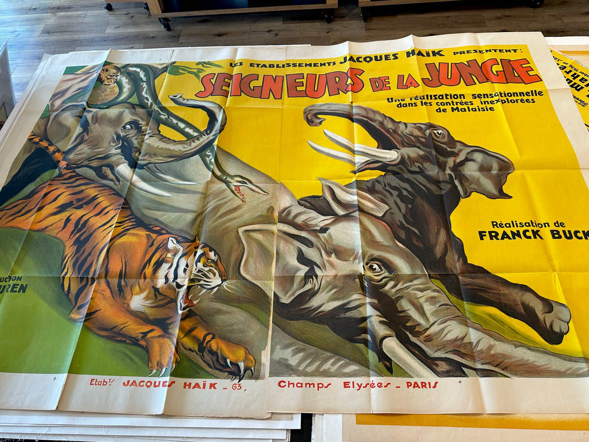 Bring Em Back Alive - Authentic Vintage Poster