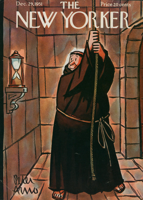 Friar Faithful- The New Yorker - Authentic Vintage Cover Art