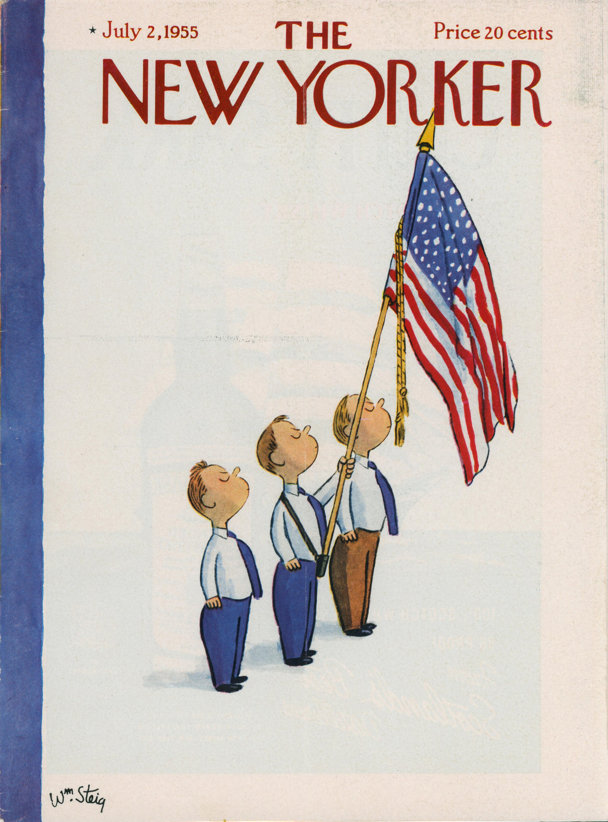 Fourth of July- The New Yorker - Authentic Vintage