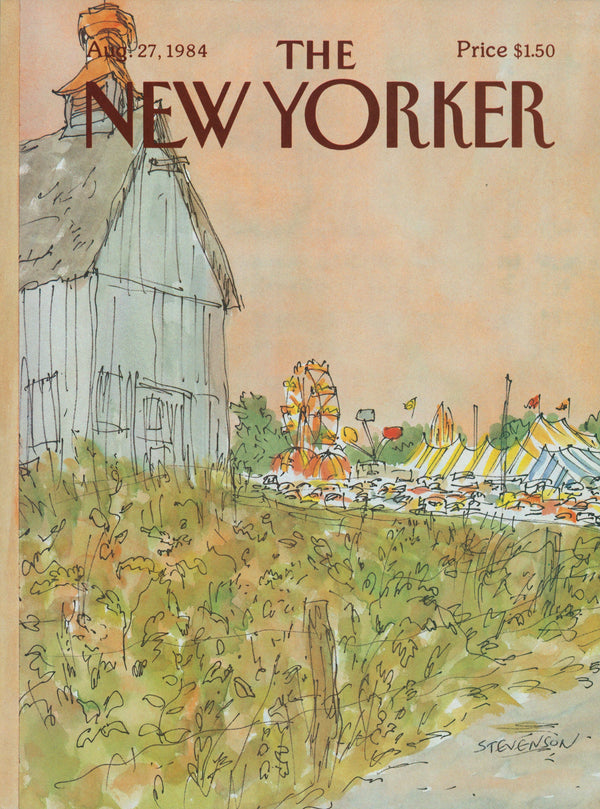 Summer Carnival- The New Yorker - Authentic Vintage Cover Art