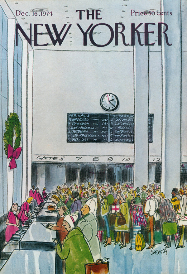 Central Station- The New Yorker - Authentic Vintage Cover Art