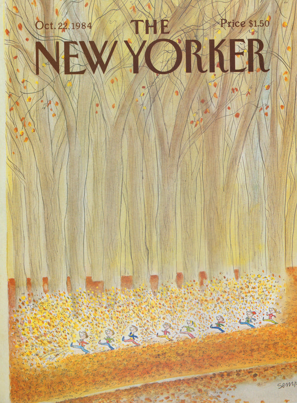 Frolicking Friends- The New Yorker - Authentic Vintage Cover Art