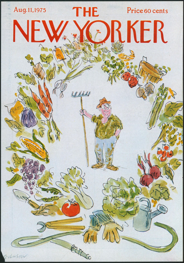 August Harvest- The New Yorker - Authentic Vintage Cover Art