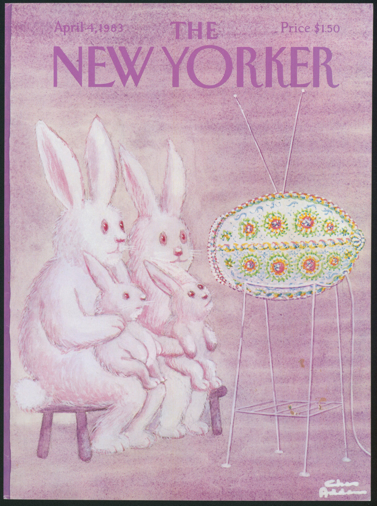 Sunday Special- The New Yorker - Authentic Vintage Cover Art