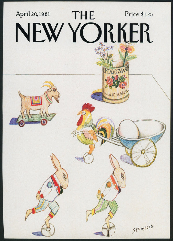 Easter Rehersal- The New Yorker - Authentic Vintage Cover Art