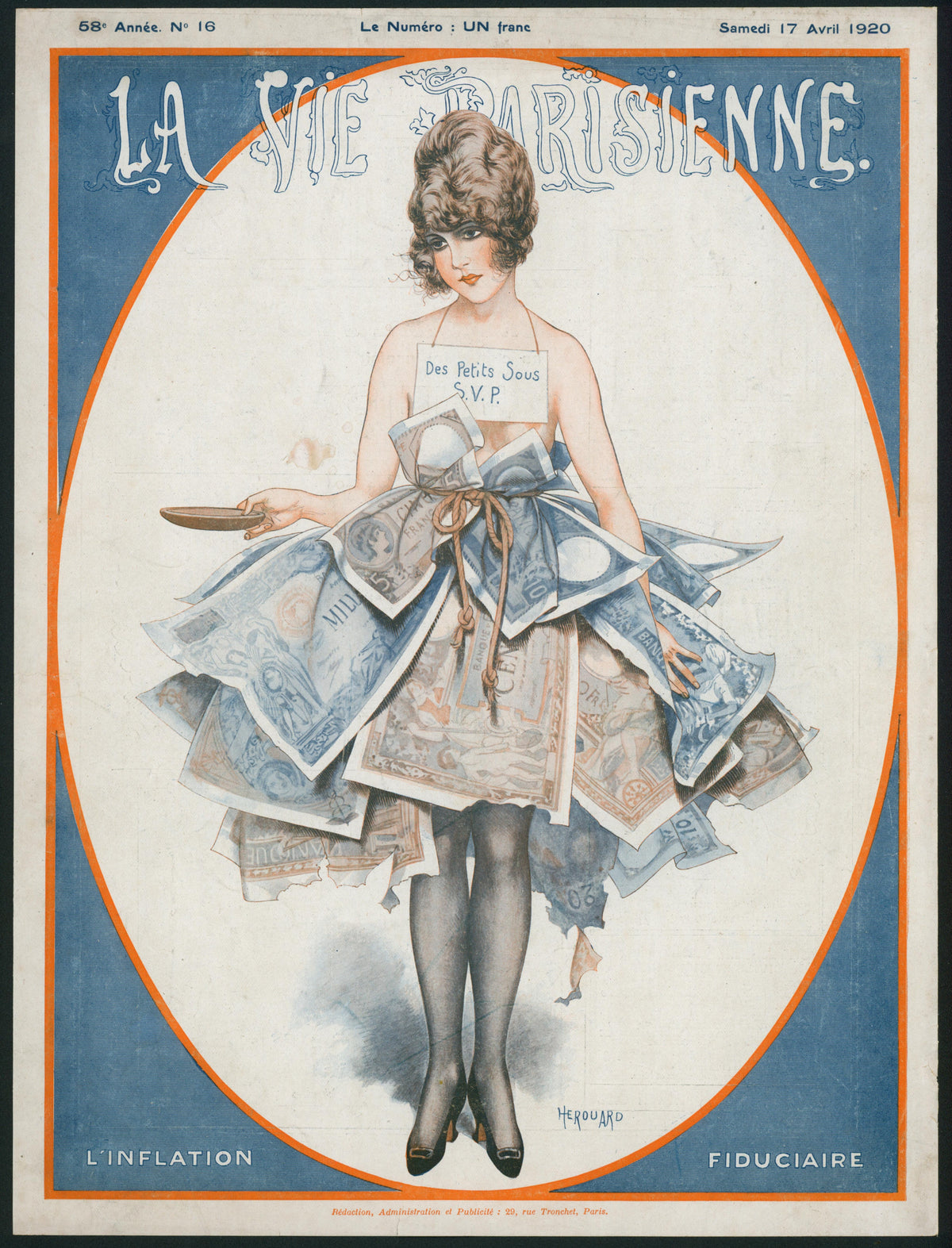 La Vie Parisienne Covers - Authentic Vintage Cover Art