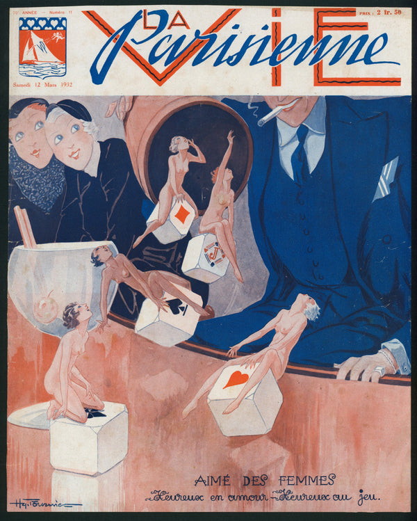 My Lucky Dice- La Vie Parisienne - Authentic Vintage Cover Art