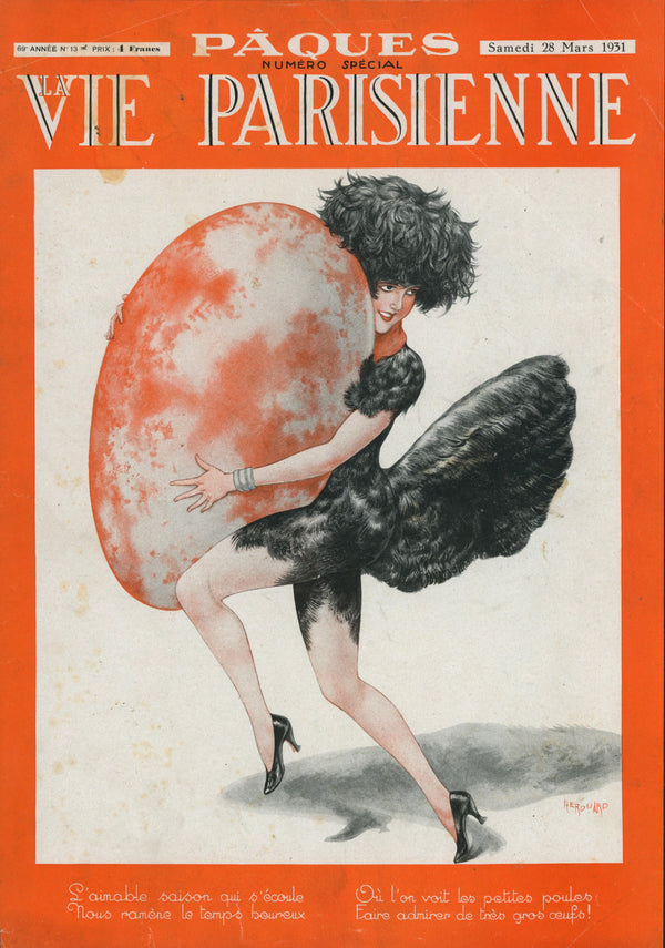 Easter Special- La Vie Parisienne - Authentic Vintage Cover Art