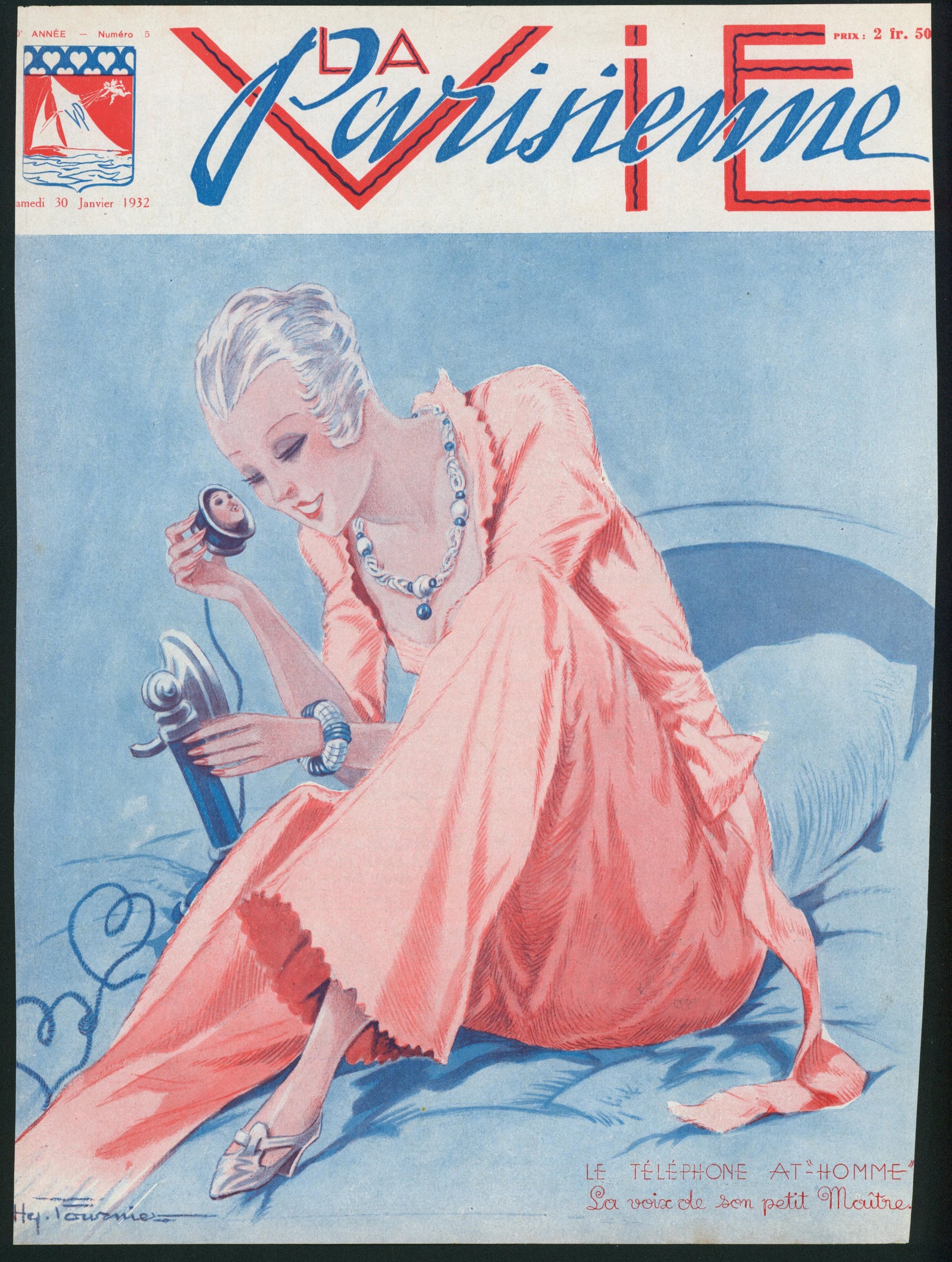 Love Operator- La Vie Parisienne - Authentic Vintage Cover Art